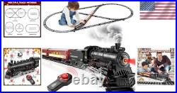 Multifunctional Light-Up Train Set with Remote Control Perfect Holiday Gift