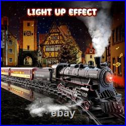 Multifunctional Light-Up Train Set with Remote Control Perfect Holiday Gift