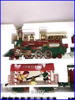 Musical Christmas Express New Bright Christmas Musical Train Set #183