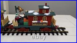 Musical Holiday Station Electric Animated Train Set with original box