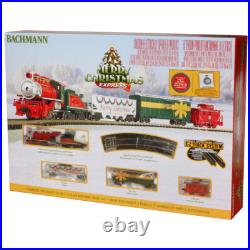 NEW Bachmann 24027 Merry Christmas Express Train Set N Scale FREE US SHIP NEW Bachmann 24027 Merry Christmas Express Train Set N Scale FREE US SHIP