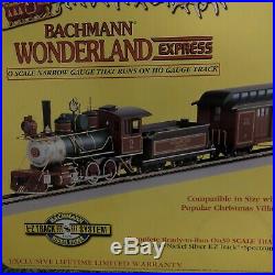 NEW Bachmann Wonderland Express Passenger Train Set Christmas O HO Scale 25001 NEW Bachmann Wonderland Express Passenger Train Set Christmas O HO Scale 25001