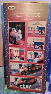 NEW Eztec North Pole Express Christmas Train Set 22 Pieces Plays Music