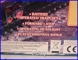 NEW Eztec North Pole Express Christmas Train Set 22 Pieces Plays Music