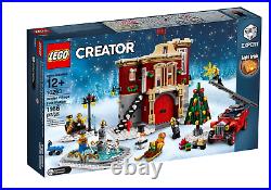 NEW IN BOX RETIRED LEGO Creator 10263 Winter Village Fire Station