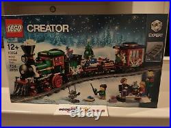NEW LEGO Creator Winter Holiday Train 10254 Expert Christmas Engine Track RARE