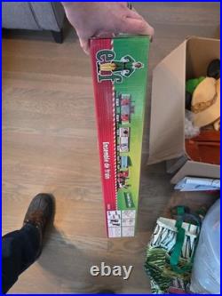 NEW Lionel Battery Elf Toy Train Set Locomotive, Cars & Remote w. Sound & Light