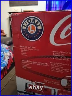 NEW! Lionel Coca Cola Train Set G Gauge Holiday Train 7-11488 NEW! Lionel Coca Cola Train Set G Gauge Holiday Train 7-11488