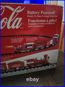 NEW! Lionel Coca Cola Train Set G Gauge Holiday Train 7-11488 NEW! Lionel Coca Cola Train Set G Gauge Holiday Train 7-11488
