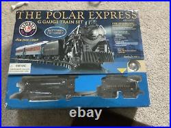 NEW Lionel Polar Express G Gauge Train Set Battery Power 7-11022 Santa Bell HUGE