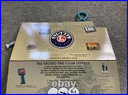 NEW Lionel Polar Express G Gauge Train Set Battery Power 7-11022 Santa Bell HUGE