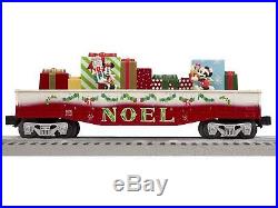 NEW NIB Lionel Mickey's Holiday to Remember Disney Christmas Train Set O-Gauge