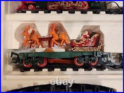 NEW Vintage NORTH POLE CHRISTMAS MAGIC MUSICAL ANIMATED TRAIN SET 1992 Toy State