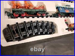 NEW Vintage NORTH POLE CHRISTMAS MAGIC MUSICAL ANIMATED TRAIN SET 1992 Toy State