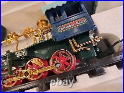 NEW Vintage NORTH POLE CHRISTMAS MAGIC MUSICAL ANIMATED TRAIN SET 1992 Toy State
