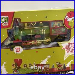 NIB 2025 Grinch Dr Seuss Holiday Express 36 Pc Train Set Collectors Edition Xmas