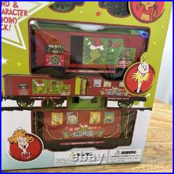 NIB 2025 Grinch Dr Seuss Holiday Express 36 Pc Train Set Collectors Edition Xmas