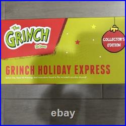 NIB 2025 Grinch Dr Seuss Holiday Express 36 Pc Train Set Collectors Edition Xmas