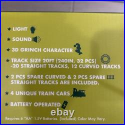 NIB 2025 Grinch Dr Seuss Holiday Express 36 Pc Train Set Collectors Edition Xmas