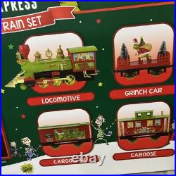 NIB 2025 Grinch Dr Seuss Holiday Express 36 Pc Train Set Collectors Edition Xmas