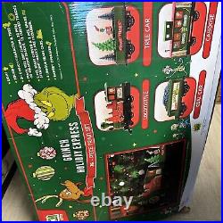 NIB Dr. Seuss The Grinch Holiday Express Train Set Collector's Edition, 36 Pc