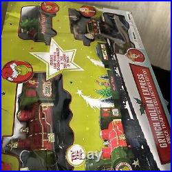 NIB Dr. Seuss The Grinch Holiday Express Train Set Collector's Edition, 36 Pc