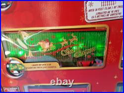 NIB TESTED Santa Express EZTEC Christmas Train Set 47 Pieces With Lights & Sounds NIB TESTED Santa Express EZTEC Christmas Train Set 47 Pieces With Lights & Sounds