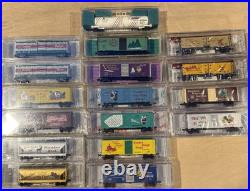 NOS N-Trak Express Christmas Set 1997-2005 (17 cars)