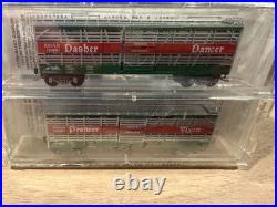 NOS N-Trak Express Christmas Set 1997-2005 (17 cars)