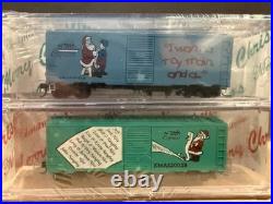 NOS N-Trak Express Christmas Set 1997-2005 (17 cars)