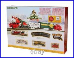 N Scale Bachmann Merry Christmas Express Ready to Run Electric Train Set #24027