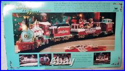 New 1996 New Bright The Logger Bears Express Musical Holiday Train Set No. 181
