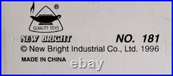 New 1996 New Bright The Logger Bears Express Musical Holiday Train Set No. 181