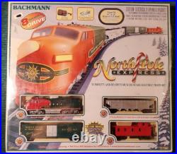 New Bachmann North Pole Express Train Set Dual Drive Engine Item# 00633 Sealed