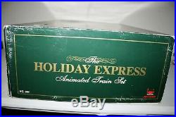 New Bright 384 Holiday Express Christmas Electric Animated Train Set G