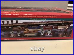 New Bright Bedford Falls Express Christmas Train Set It's A Wonderful Life Sound