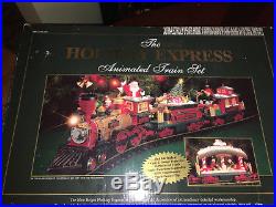 New Bright Christmas Animated Train Set #384 G Gauge