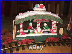 New Bright Christmas Animated Train Set #384 G Gauge