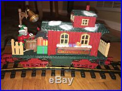 New Bright Christmas Animated Train Set #384 G Gauge