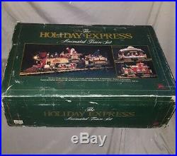 New Bright Christmas The HOLIDAY EXPRESS Animated Train Set #380 1996