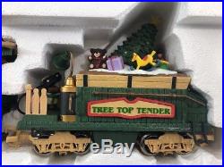 New Bright Christmas The HOLIDAY EXPRESS Animated Train Set #380 1996 MINT COND