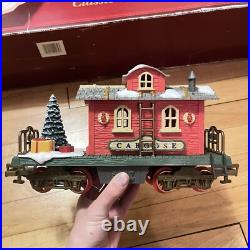 New Bright Holiday Express #284 Classic Christmas Train Set 2009 Limited Edition