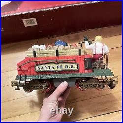 New Bright Holiday Express #284 Classic Christmas Train Set 2009 Limited Edition