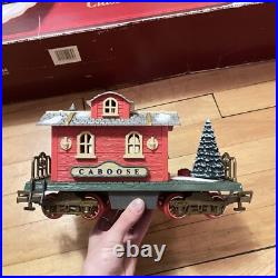 New Bright Holiday Express #284 Classic Christmas Train Set 2009 Limited Edition