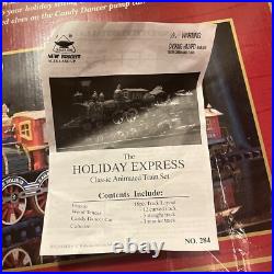 New Bright Holiday Express #284 Classic Christmas Train Set 2009 Limited Edition