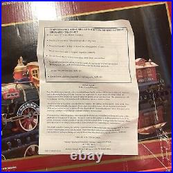 New Bright Holiday Express #284 Classic Christmas Train Set 2009 Limited Edition