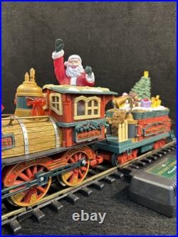 New Bright Holiday Express Animated G Scale Train Set Xmas with Track & Box