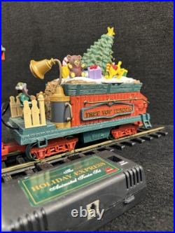New Bright Holiday Express Animated G Scale Train Set Xmas with Track & Box
