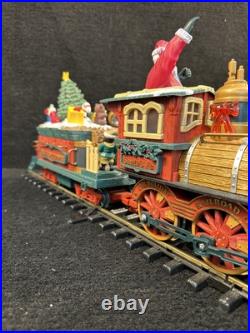 New Bright Holiday Express Animated G Scale Train Set Xmas with Track & Box
