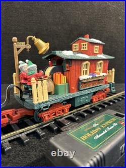 New Bright Holiday Express Animated G Scale Train Set Xmas with Track & Box